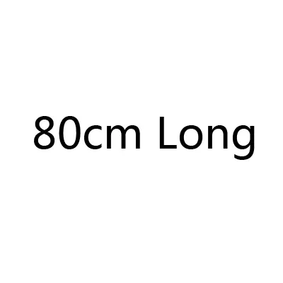 200cm/79" 150cm/59" 120cm/47" 100cm/39" 80cm/32" Black Long Straight Wig Heat Resistant Synthetic Hair Cosplay Wigs + Wig Cap - Image 9