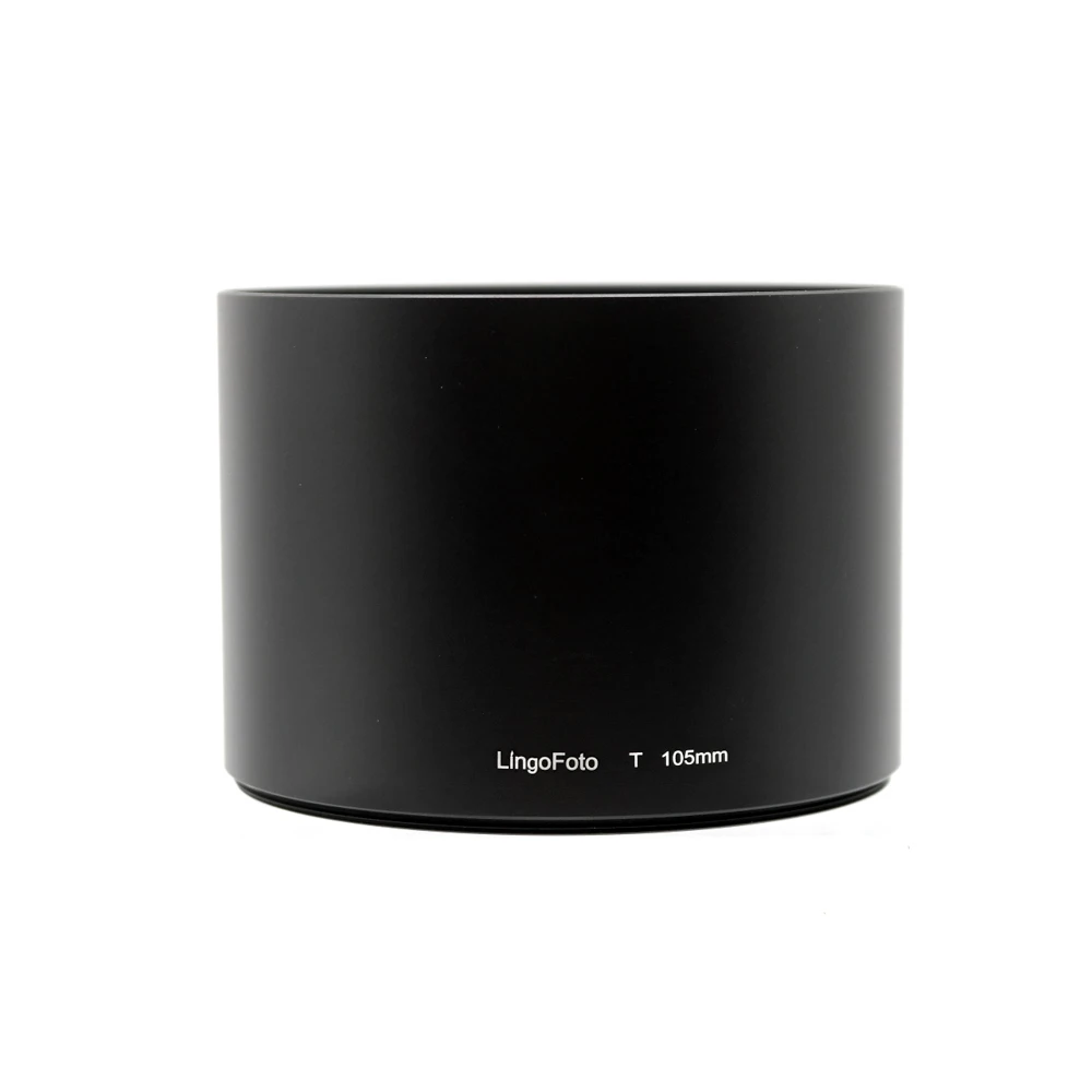 LingoFoto-cubierta de lente de Metal para teleobjetivo, rosca de 105mm(D)x 75mm(L), 105mm, rosca de filtro de 105mm