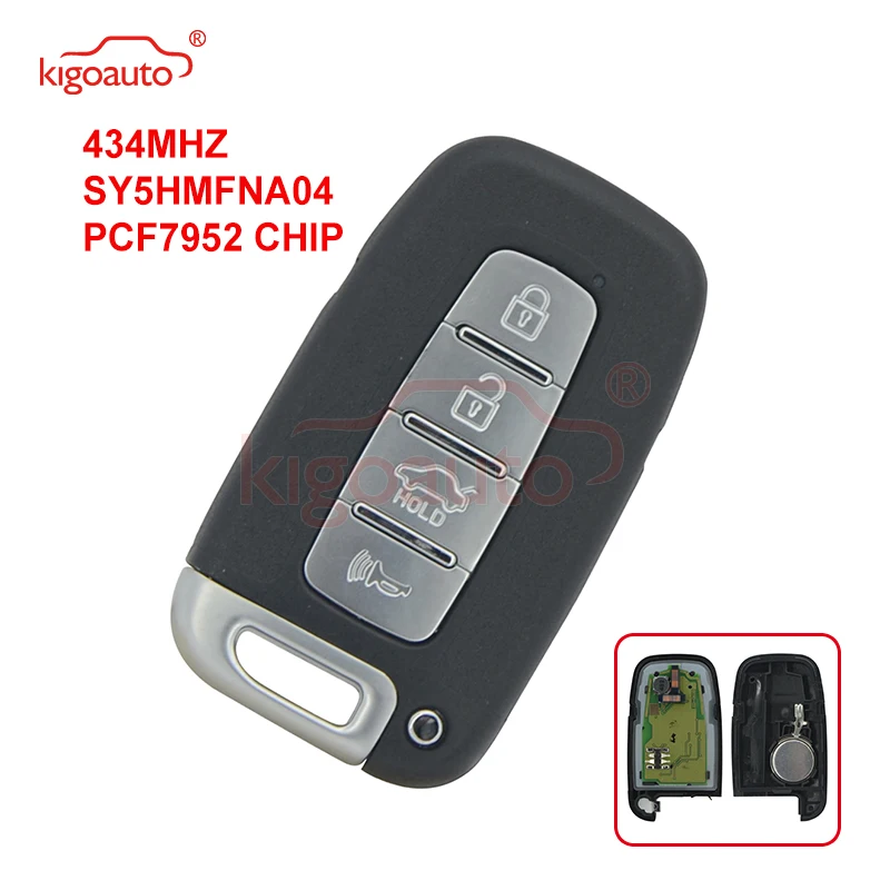 Kigoauto-llave inteligente Sportage, mando a distancia sin llave, 4 botones, 434mhz, 95440, 3W000, para Kia Hyundai I30, Ix35, Sonata, Elantra,