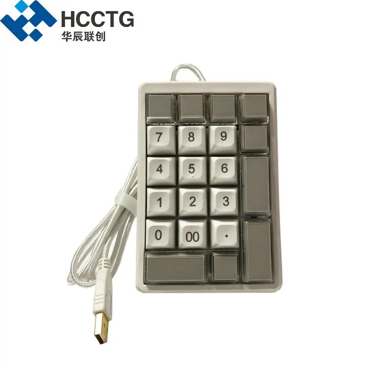 

USB 21 Keys Programmable Pin Pad with Electrostatic Capacity Key Switch (KB21U)