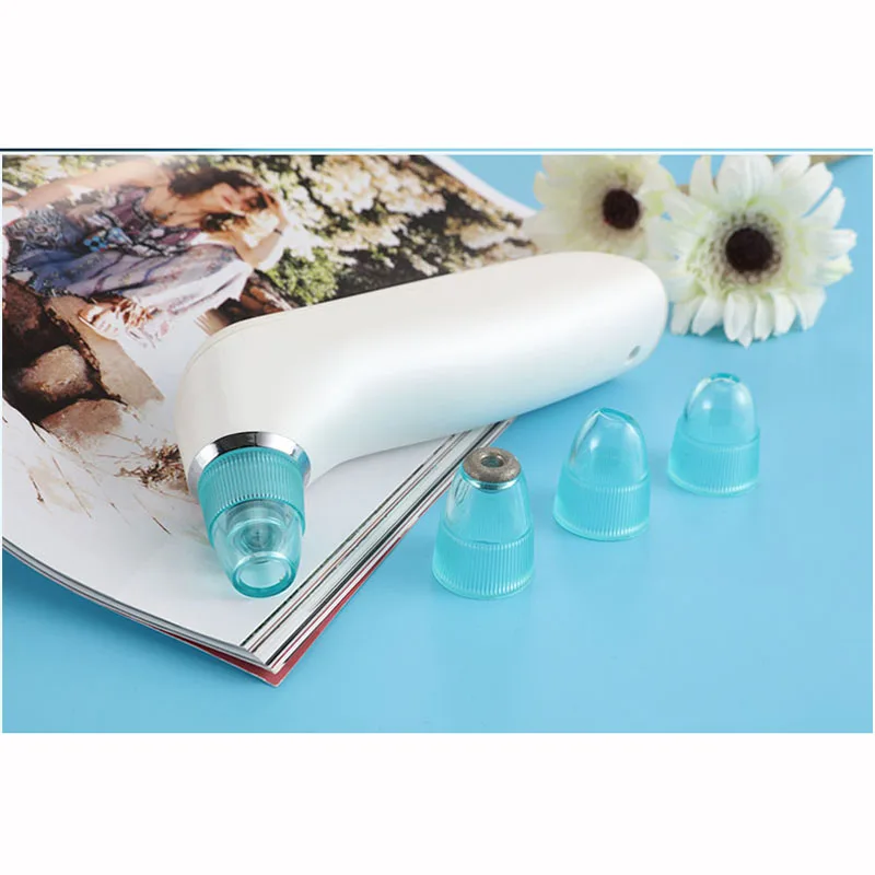 يده البثرة مزيل شفط المكنسة الكهربائية النازع تقشير المسام منظف الوجه العناية ببشرة الوجه التطهير العميق آلة تجميل المسام #6