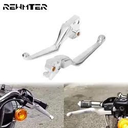 2xMotorcycle Chrome Clutch Brake Levers Hand Control Shifter Lever For Harley Sportster Seventy Two XL1200V XL 883 Custom 04-13