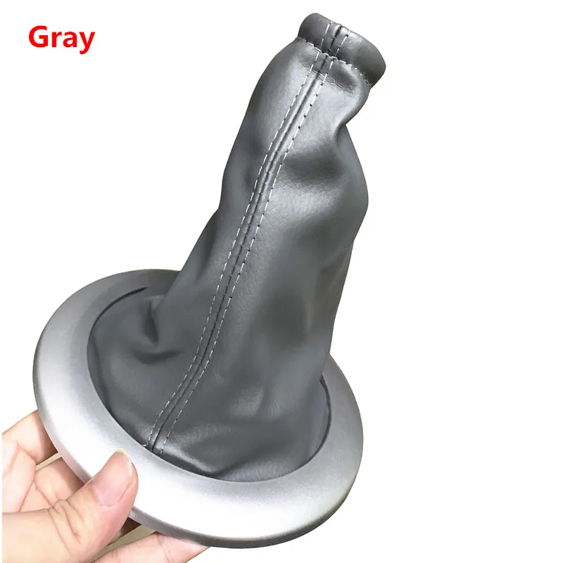 Gear Shift Knob Gaiter Cover Boot with Frame Trim for Renault Megane 2 MK2 II MK 2 2002-2009 Headball Pen Shifter Dust Cover New