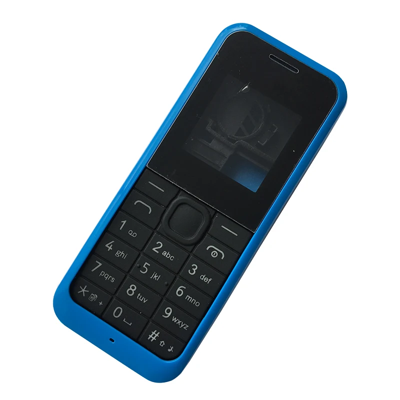 BINYEAE New Full Housing Case Cover Facing Front Frame With Key Board Display Glass+Middle Frame+Back Cover For Nokia 1134