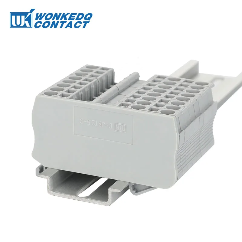 PT2.5-TW-PE Push-in-Erdungs-Din-Schienenklemmenblock 3-Leiter-Erdung PT 2.5 Twin Wire Electrical Connector PT 2.5TW-PE – Detail 5