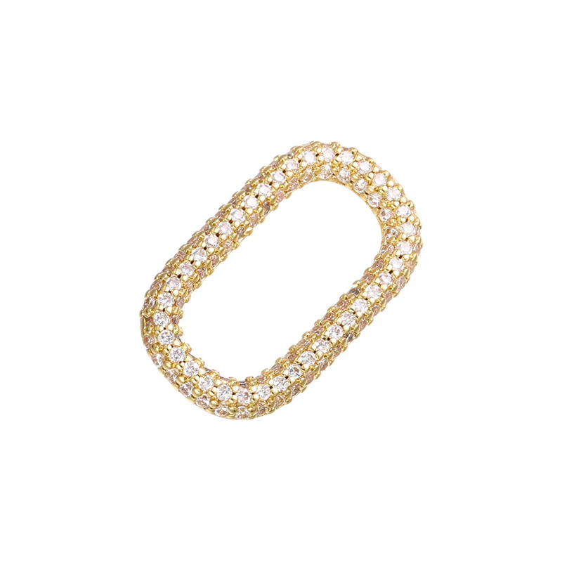 Geometric Rectangle Small Charms Pendant for Women Gold-Colored DIY Necklace, Earrings, and Jewelry Accessories Supplies:VD684