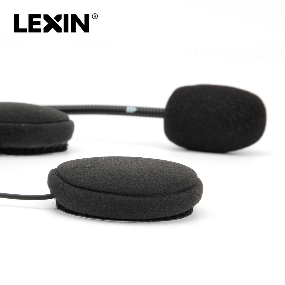 Marca Lexin citofono Accessori Per Cuffie per LX-ET COM Bluetooth Del Casco Citofono intercom Cuffie Spina Martinetti