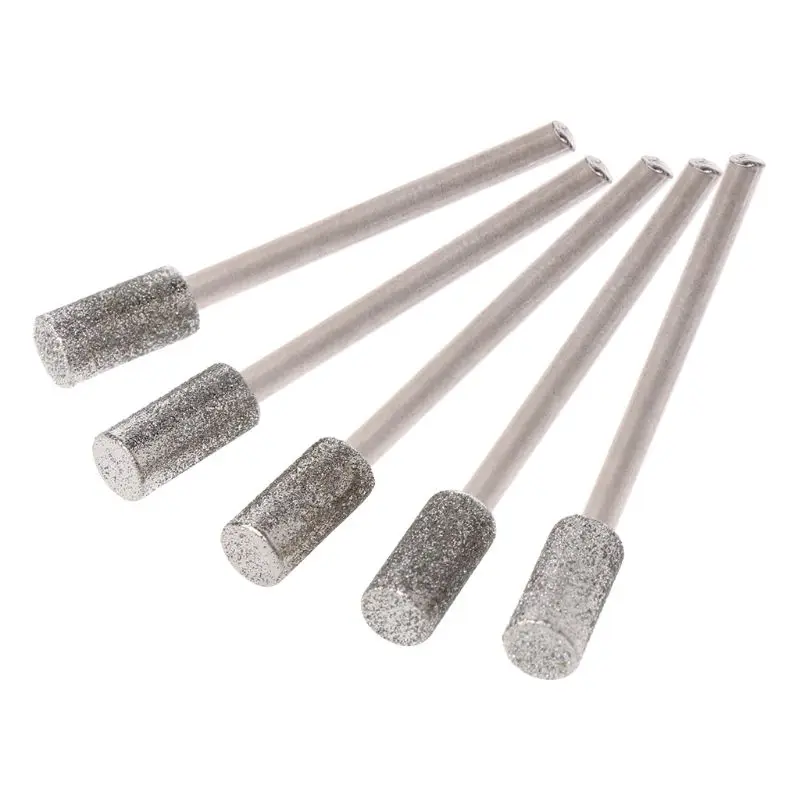 5 Rooms Strawberry Diamond Coated Cylindrical Grinding Pierre De Chainsaw File Saw Chain Sharpening Sculpture From Grinding Tool