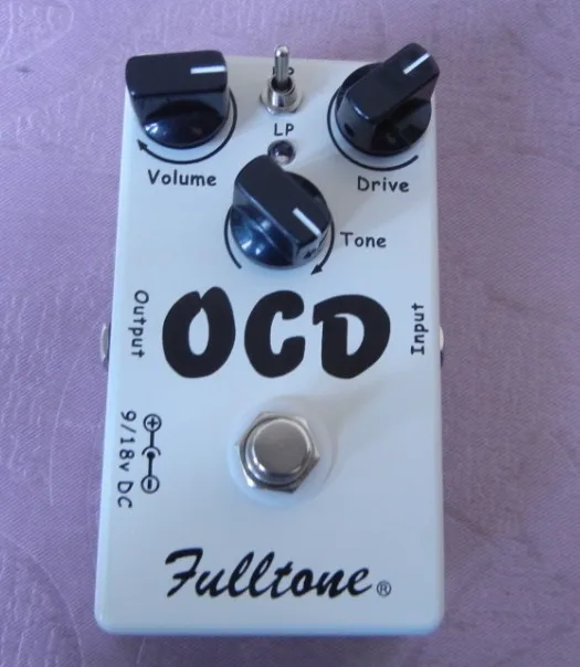 Clone Fulltone OCD guitar pedal Overdrive Obsessive Compulsive