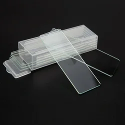 High Quality 5 PCS Reusable Laboratorial Single Concave Microscope Blank Glass slides slice Lab Consumables for Liquid Specimen