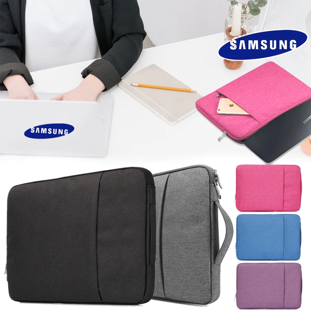 

Solid Laptop Bag Sleeve Handbag Notebook Carrying Case for Samsung Notebook 7/Notebook 9 Scratch Resistant Laptop Case