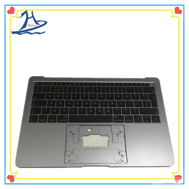 

New A1932 Plamrest Topcase With UK Keyboard For Macbook Air 13''inch A1932 Topcase Space Gray