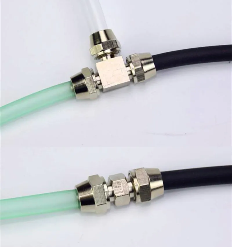 Stainless Steel Aquarium Co2 Connector Check Valve High Pressure DIY CO2 System Aqatic Accessories For Fish Tank Water Plant image 2