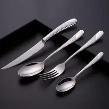 Luxury Silver Kitchen Cutlery Set #4