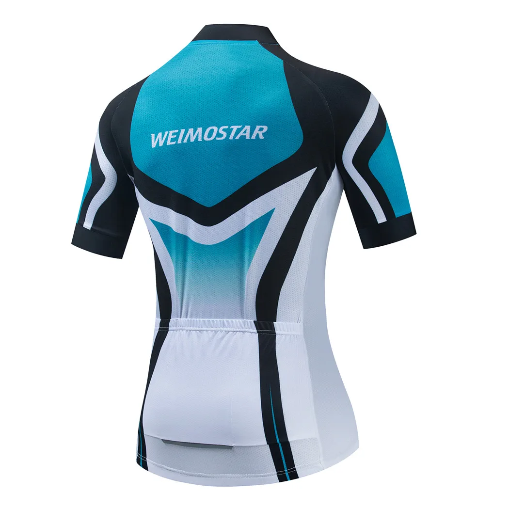 Weimostar Women\'s Cycling Jersey Short Sleeve Mountain Bike Clothing Summer MTB Bicycle Jersey Top Breathable Bike Shirt Maillot