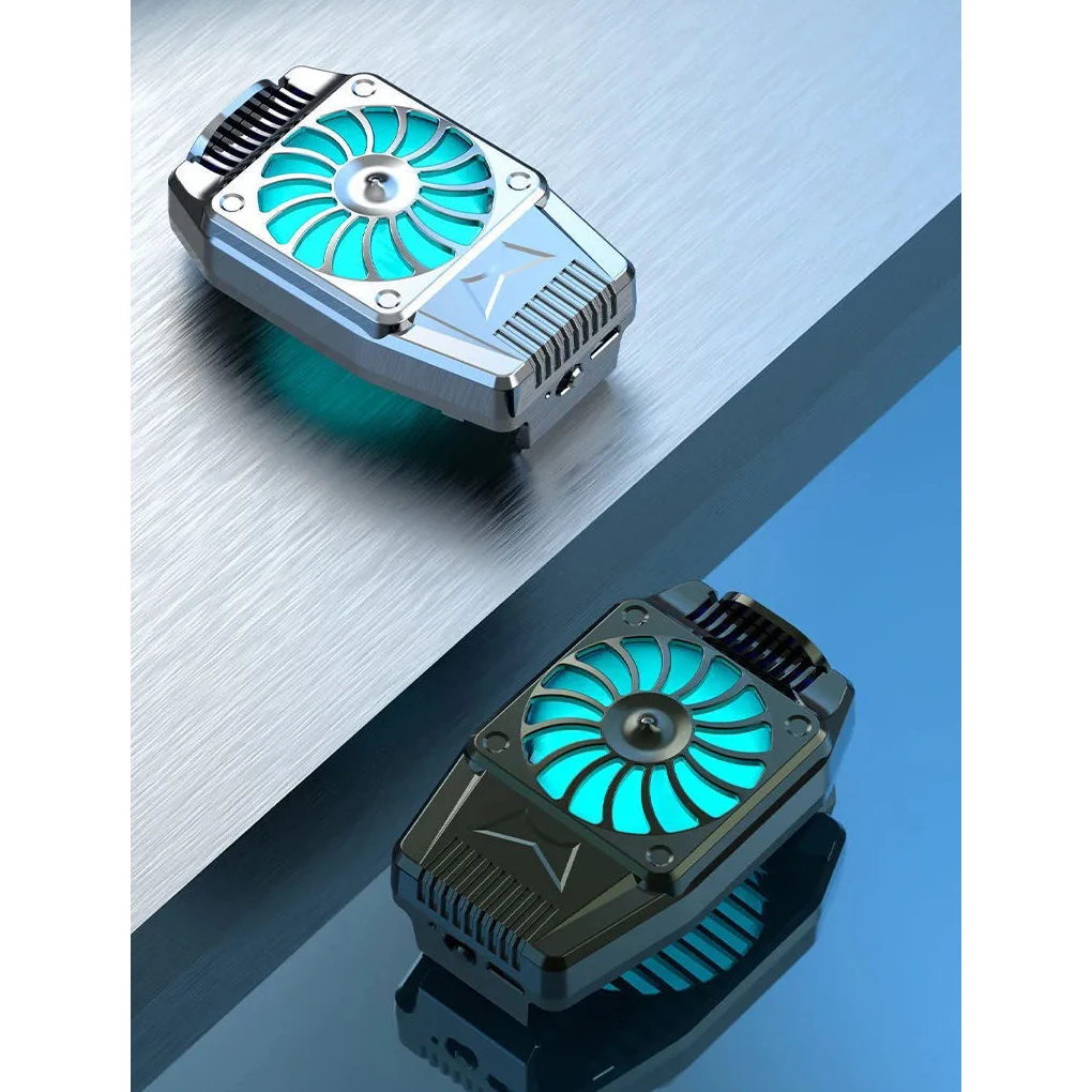 Universal Mini โทรศัพท์มือถือหม้อน้ำพัดลมระบายความร้อน Turbo Hurricane เกม Cooler โทรศัพท์มือถือ Cool ความร้อนสำหรับ IPhone/Samsung/Xiaomi