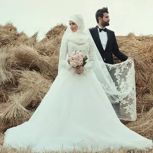 La robe blanche hijab best sale