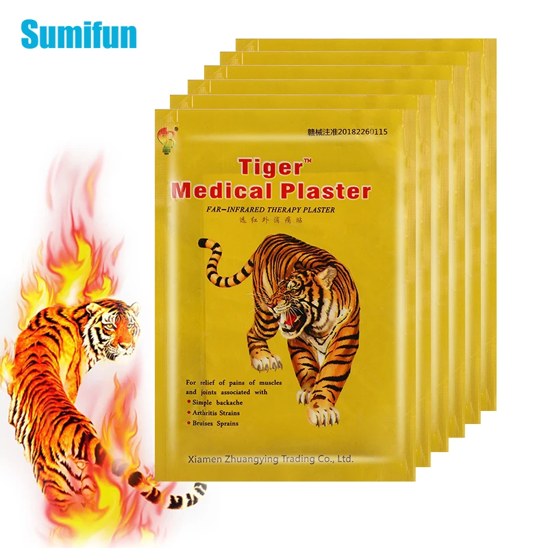 

48pcs Tiger Balm Arthritis Pain Patches Body Relaxation Herbal Plaster Muscle Neck Sprain Joint Relieve Pain Stickers C2354