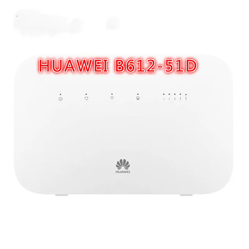 

Unlocked Huawei B612 B612s-51d Router 4G LTE Cat6 300Mbs CPE Router pk b310-518 mf279 router +2pcs 4G Antennas