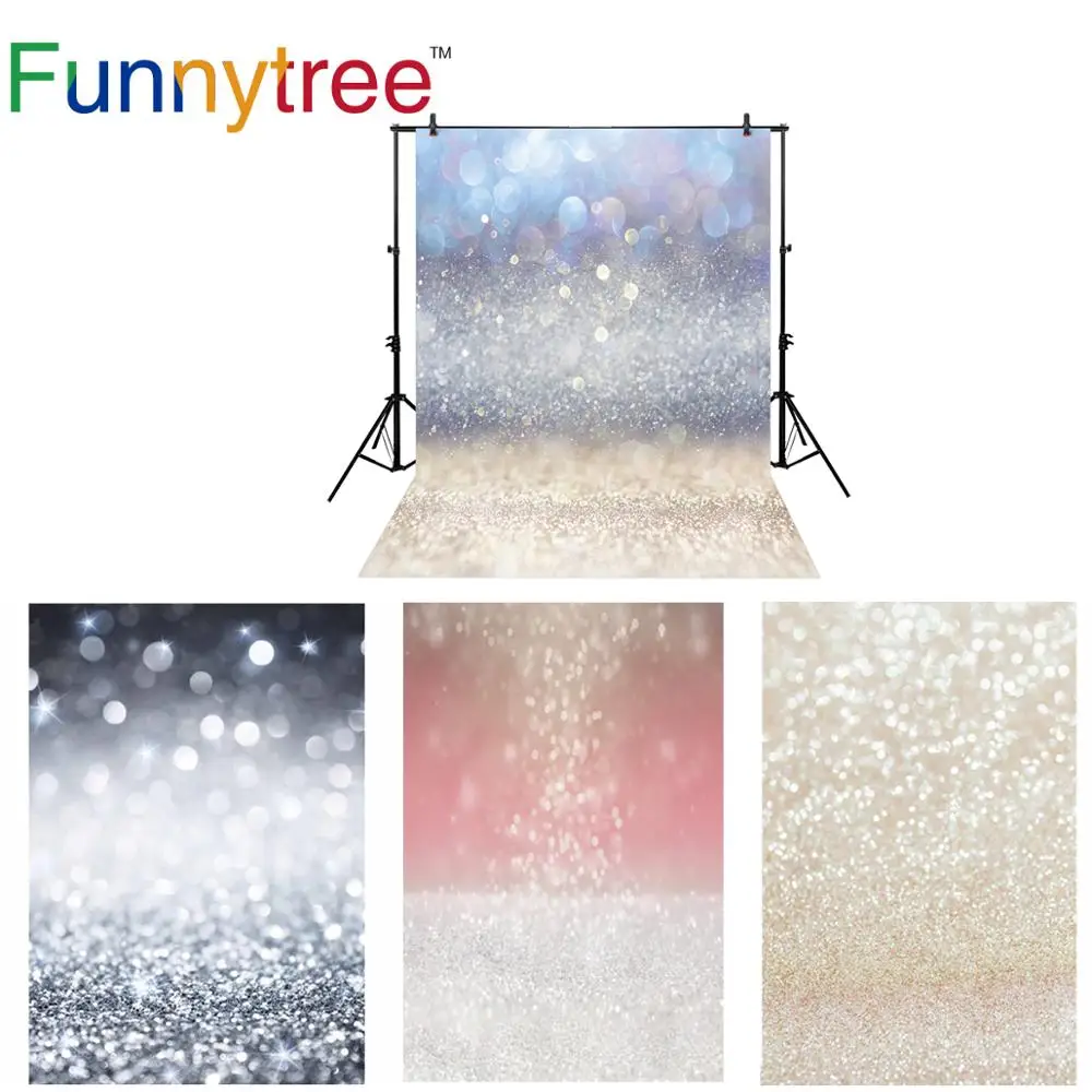 

Фон Funnytree для студийной фотосъемки новорожденных детей боке МЕЧТА Блестящий Фон для детской фотосъемки