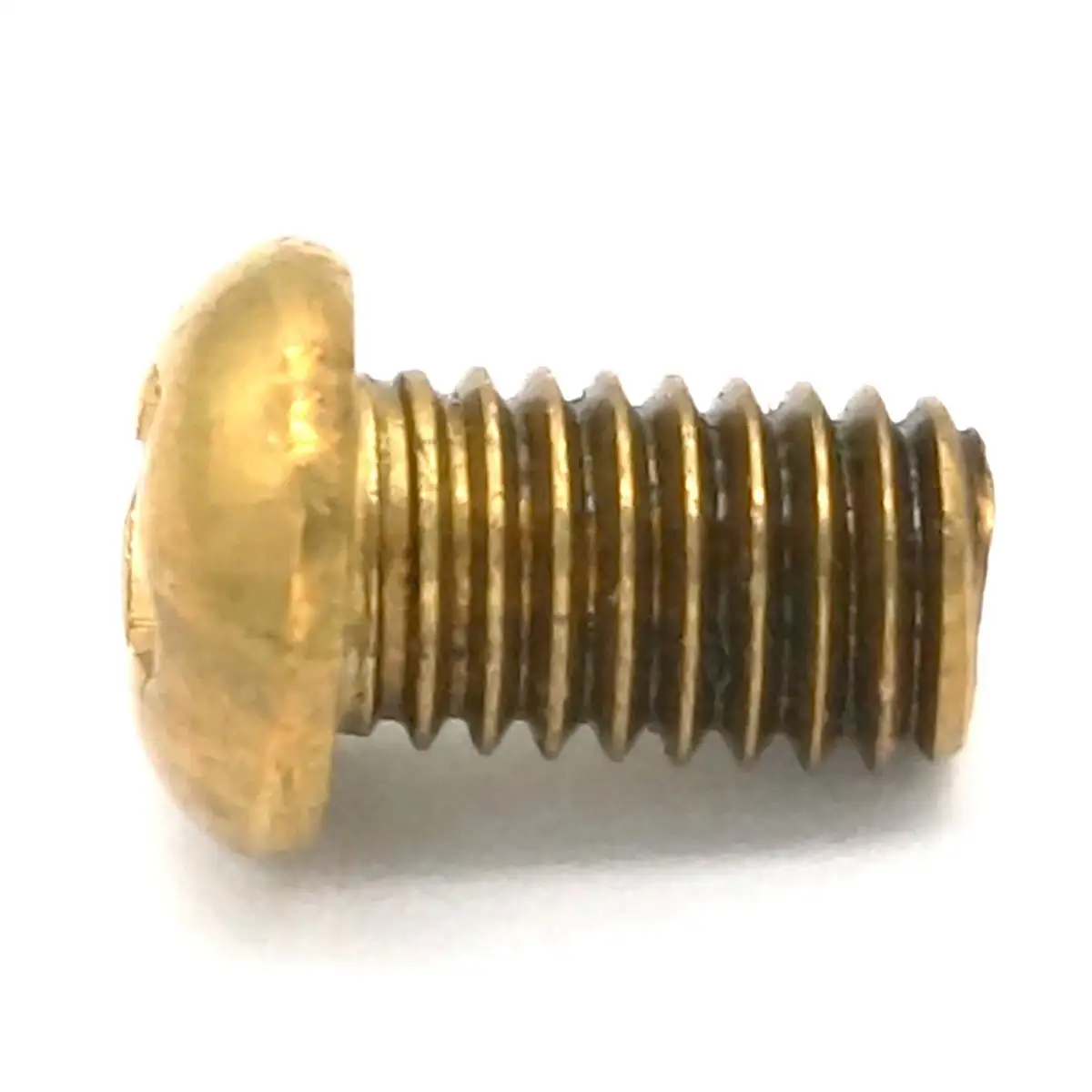 100 pieces Metric M5*8mm Brass Cross Recessed Pan Head Screws Fasteners