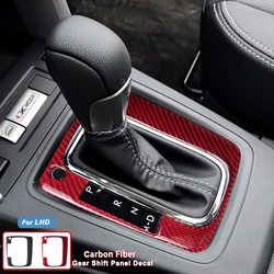 Carbon Fiber Panel For Subaru Forester 2013-2018 Gear Shift Panel Cover Sticker Car Interior Trim LHD RHD Carbon Fiber Covers