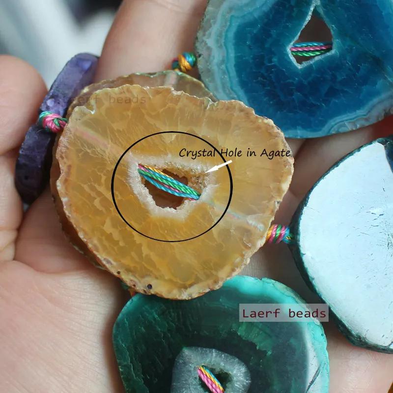 Big 30-70mm Faceted Irregular Agate Beads , For DIY Jewelry making，Necklace , Bracelet，Pendants ！