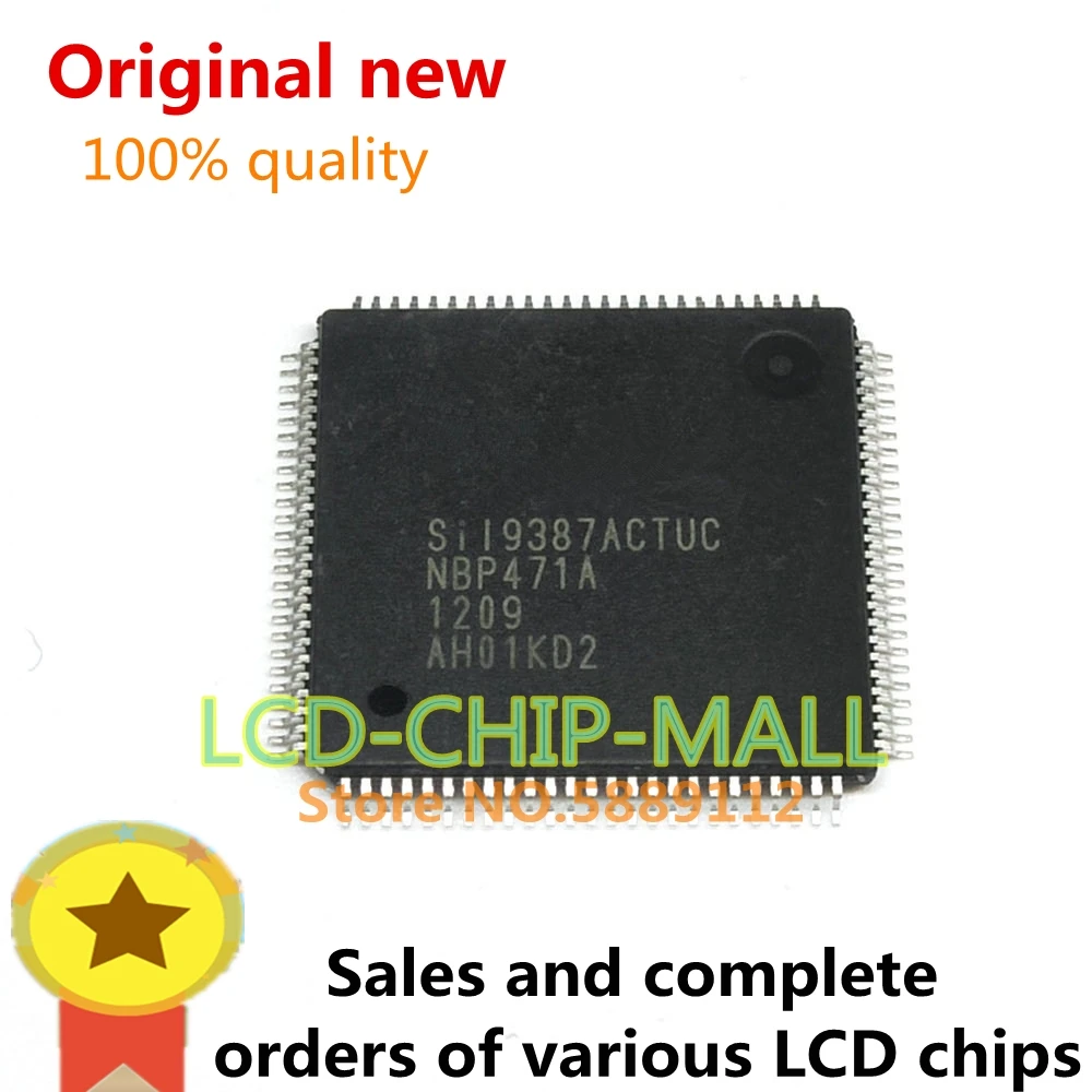 

1PCS SIL9387ACTUC SIL9387 QFP in stock 100%good