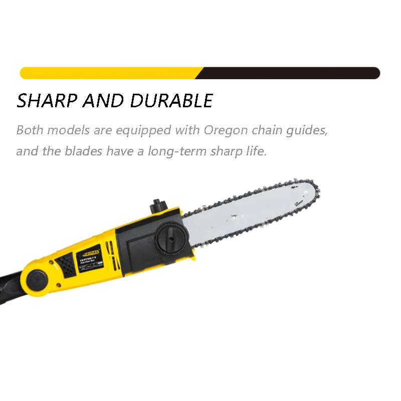 2AH/4AH ไฟฟ้า Telescopic เลื่อยโซ่สีเขียวสวนผลไม้สูง-Altitud 20V แบตเตอรี่ลิเธียมแบบชาร์จไฟได้สาขาเลื่อยโซ่