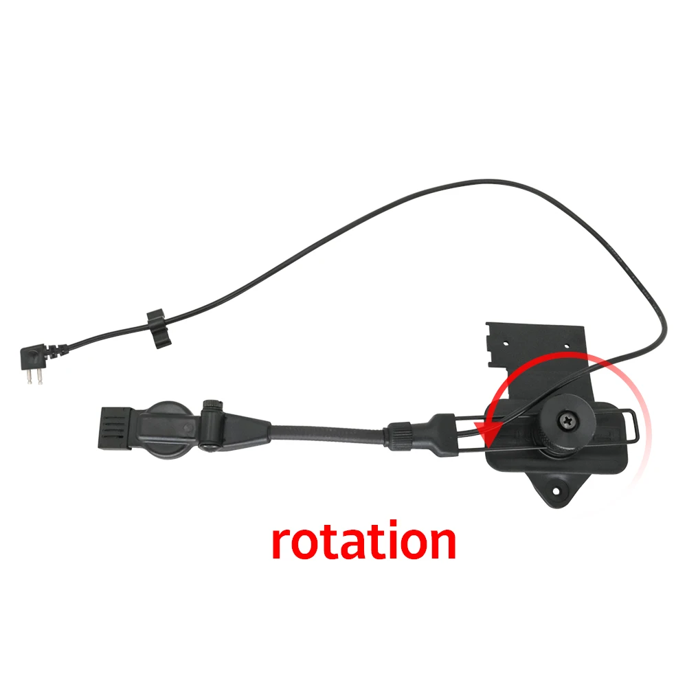 Microphone M87 adapté au casque de tir tactique COMTAC I /TCI LIBERATOR I