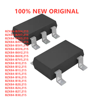 100% NEW Original BZX84 BZX84-B Series  250mW 0.25W 2.4-30V SOT-23 SMD Voltage Regulator Diodes Kit Sample Pack