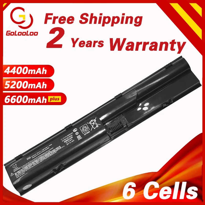 Golooloo PR06 PR09 Laptop Battery for HP Probook 4530s 4535s 4540s 4330s 4430s 4431s 4331s 4435s 4436s 4440s 4441s HSTNN-I02C