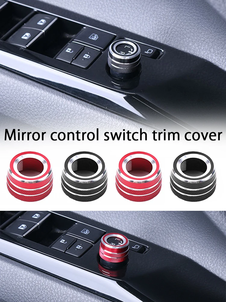 Car Mirror Control Switch Trim Cover For Toyota 2019 Corolla Camry 70 GR YARiS Cross Esquire Noah Voxy Avalon Granvia Venza 2020