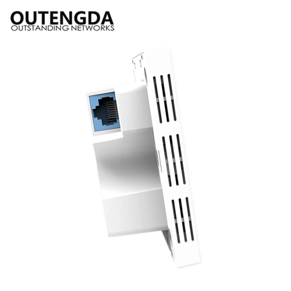 802.11AC 1200M In-Wall Access Point wireless 802.3 standard poe power wifi adapter Support AC centralized management AP ROUTER