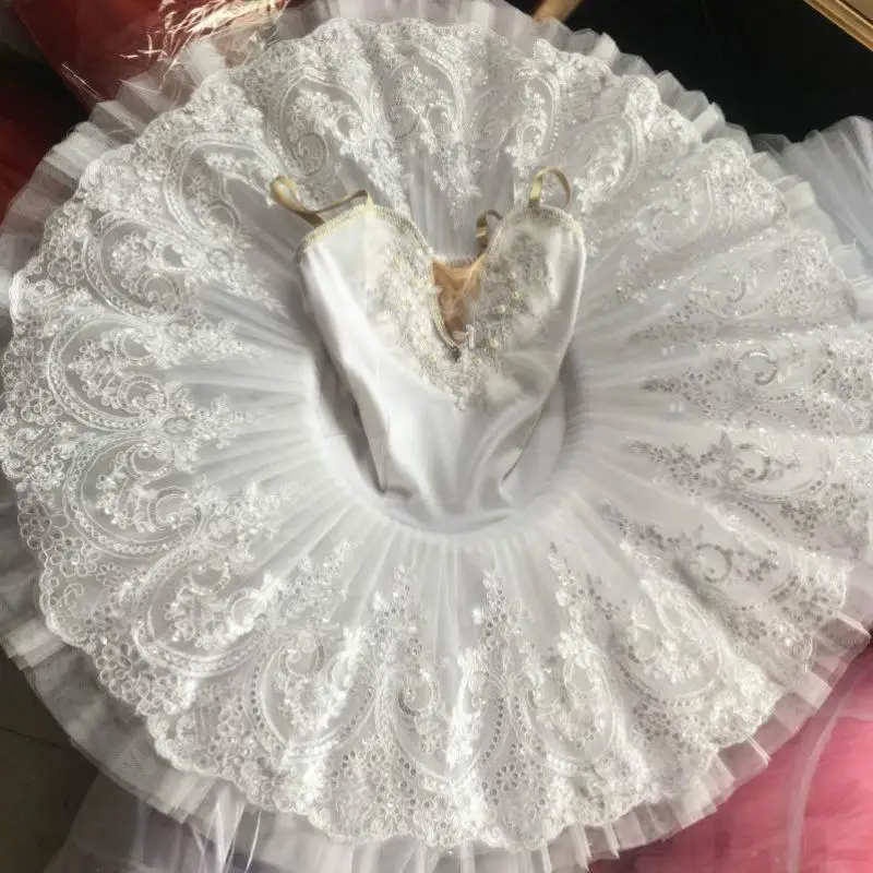 Professionele Ballet Tutu Volwassenen Kind Ballerina Jurk Kinderen Peuter Meisje Kleding Zwaan Stadium Slijtage Halloween Kostuums Voor Vrouwen