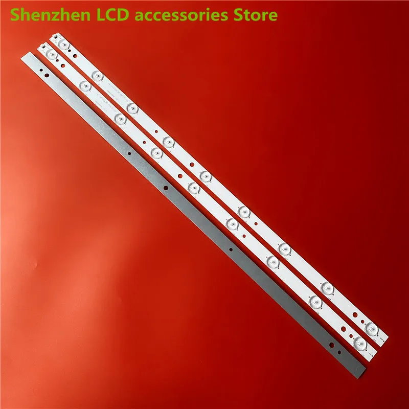 

LED32HD320 HL-10320A28-0910S-02 620MM 3V 32inch use aluminium 100%new LCD TV backlight bar 9 lamp