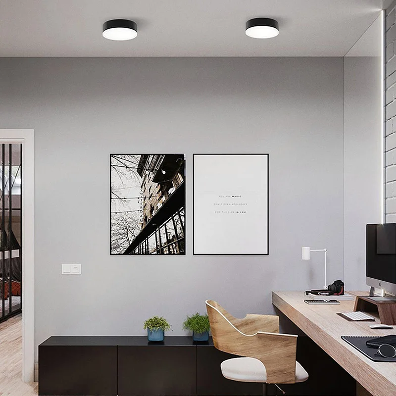 Imagem -05 - Superfície Montada Downlight Teto Regulável 12w 15 18 24 Lâmpada de Luz 220v 240v Ponto Dispositivo Elétrico Iluminação para Casa Foyer