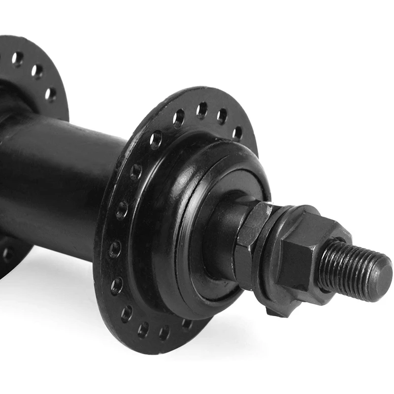 1 Pair 36 Holes Front & Rear Disc Brake Hubs for MTB, Compatible with 6-Bolt Disc Brake Thru Axle, Hub for Mountain Bike