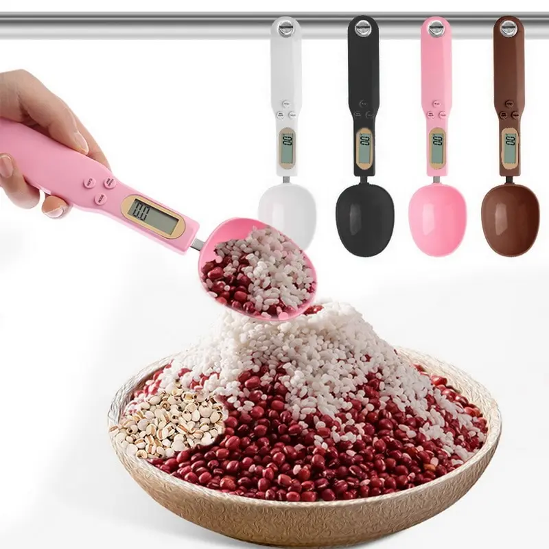 500g/0.1g Precise Digital Measuring Spoons  LCD Display Gram Electronic Spoon Kitchen Measuring Spoon Kitchen scales