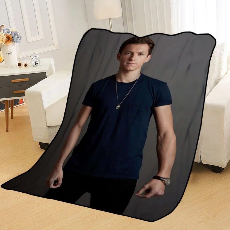 New Arrival Tom Holland Blankets Printing Soft Blanket Throw On Home/Sofa/Bedding Portable Adult Travel Cover Blanket