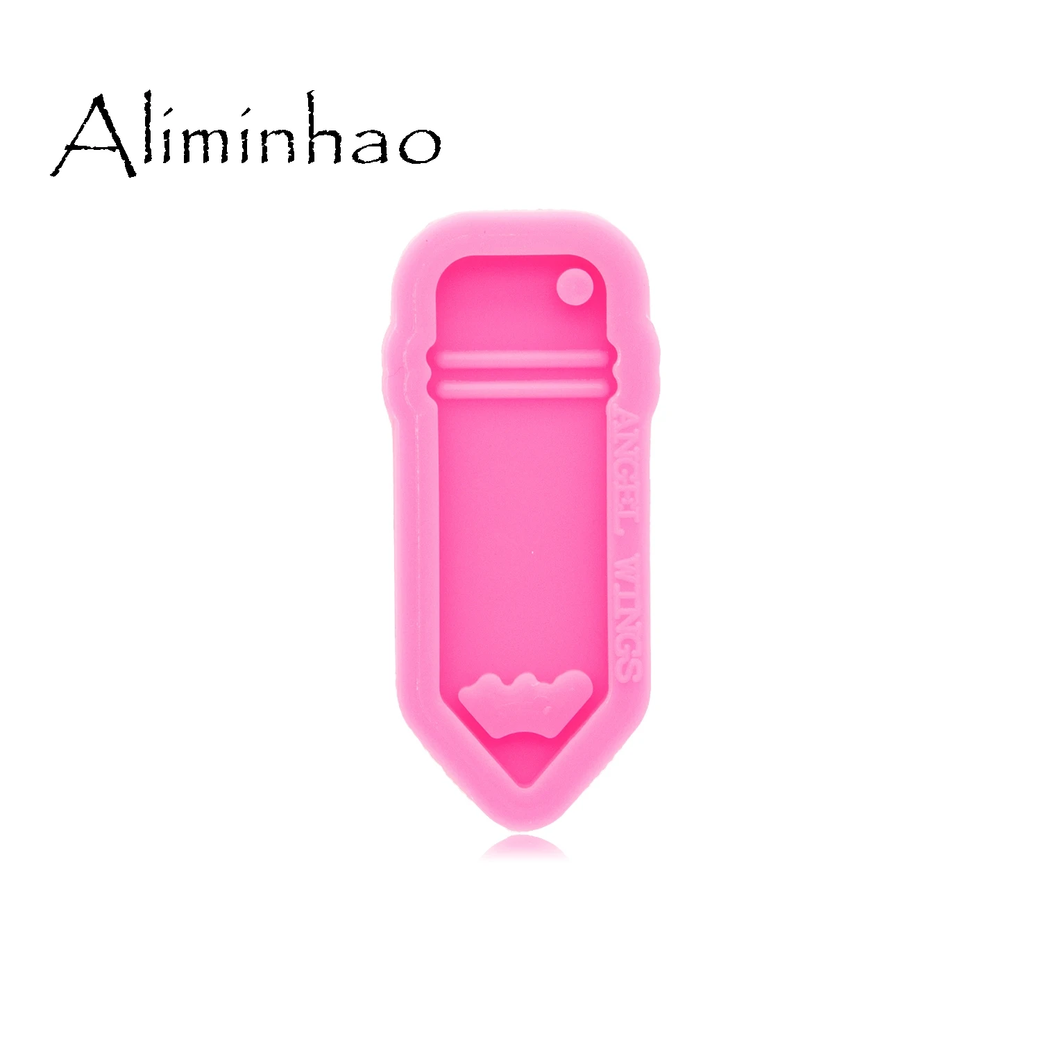 DY0702 Super Glossy Resin Pencil Key Chain Silicone cup Mold DIY Epoxy Mould Decoration Keychain