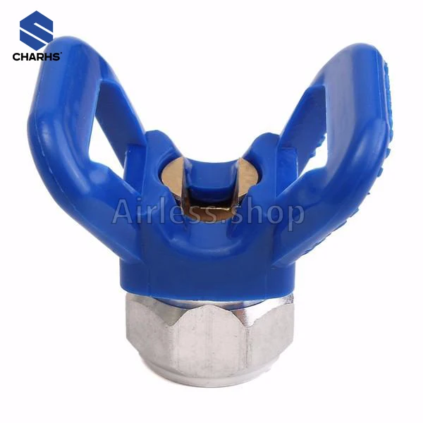 CHARHS Airless Spray Gun Nozzle Protector Holder Thread Size 7/8N Professional Paint Spraying Nozzle Cover for Low-Pressure Guns