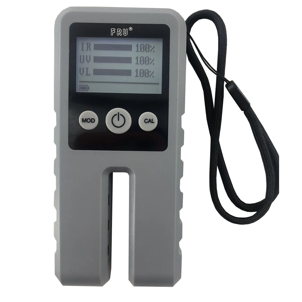 Testeur de teinte de fenêtre à trois canaux lumineux WT13, testeur de Transmission de lumière Visible UV IR, résolution 0.1%