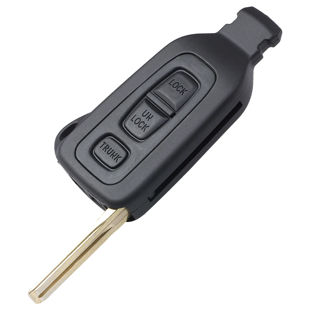 KEYECU 2 pulsanti/3 pulsanti di ricambio Smart Prox Remote Key Shell Case Housing per 2002 2003 2004 2005 2006 Lexus LS430