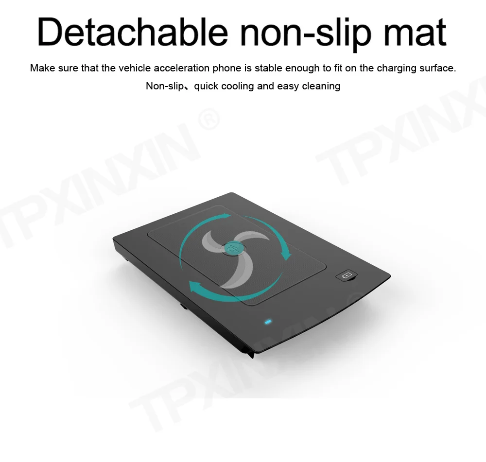 QI Car Wireless Charger For Honda Inspire 2019 Intelligent Infrared Fast Wireless Charging Car Phone Holder For Iphone Samsung