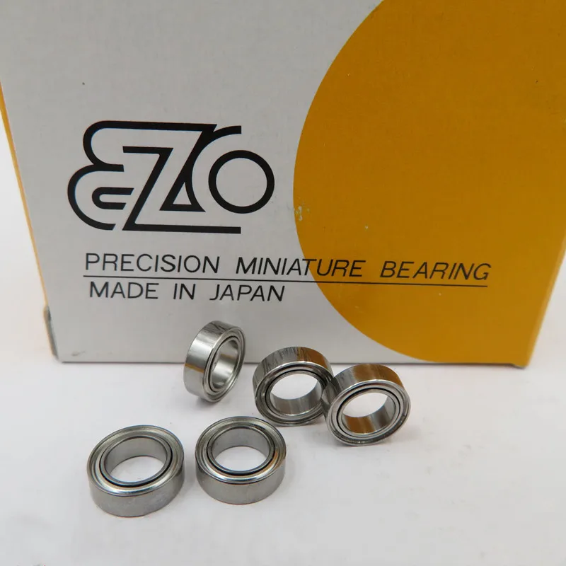 10 Stück JAPAN EZO Edelstahl-Miniaturkugellager S683ZZ S684ZZ S685ZZ S686ZZ S687ZZ S688ZZ S689ZZ 3-8mm Bohrungslager – Detail 1