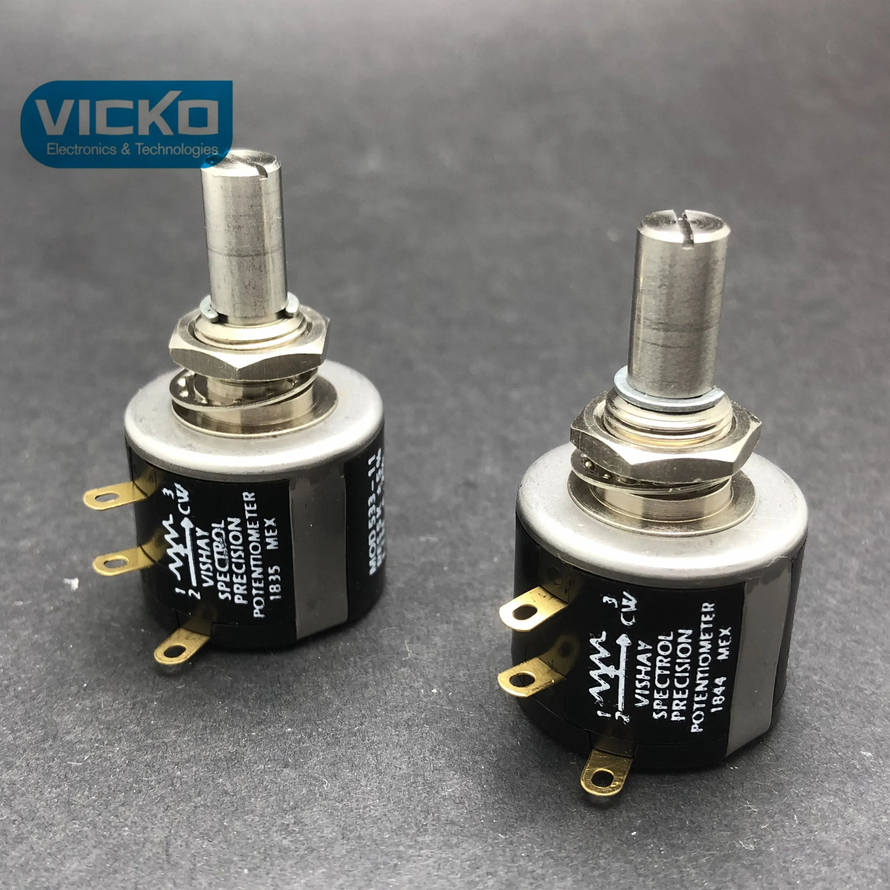 [YK[ original MOD533-11 MOD 533-11 MOD 533 RES 1K 5K 5% LIN.2% 2%  SPECTROL PRECISION potentiometer switch High precision