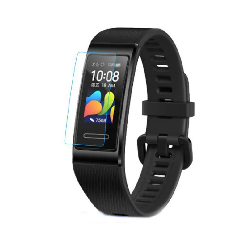 5 uds TPU transparente, blando película protectora para Huawei Band 4 Pro Watch pulsera inteligente Band4 pro brazalete Protector de pantalla completa