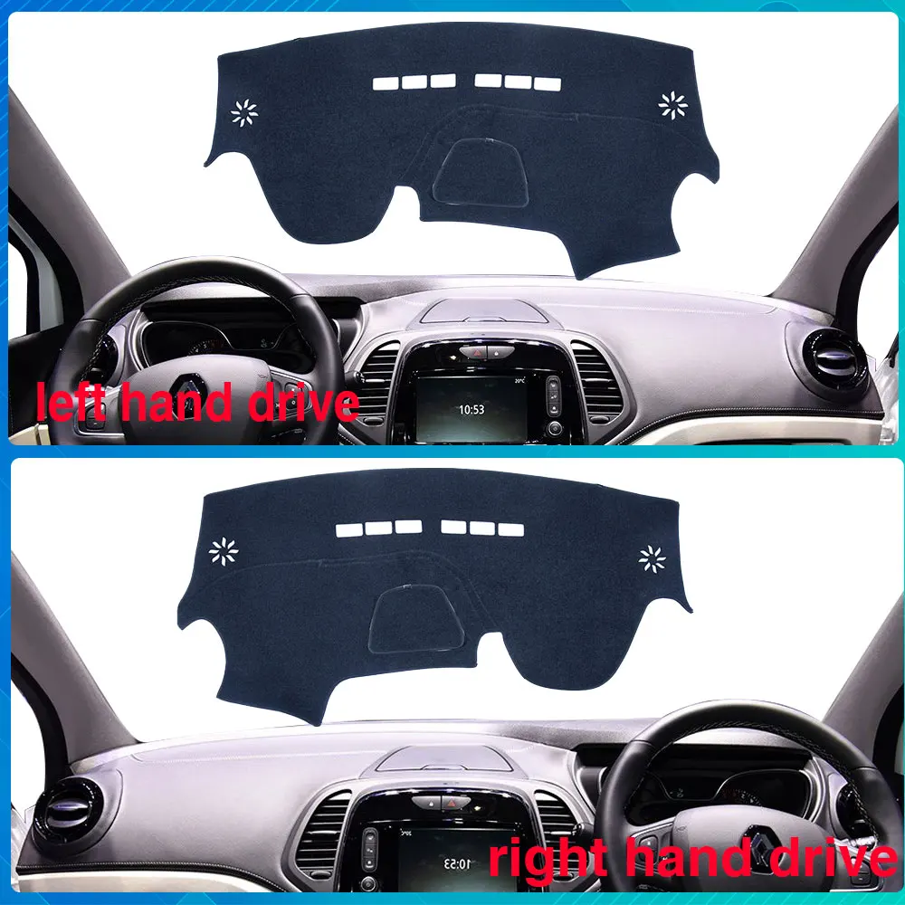 

Коврик для приборной панели, ковер, избегайте света, солнцезащитный козырек для Renault Captur 2013 ~ 2018 Samsung QM3 2014 2015 2016 2017, автомобильные аксессуары