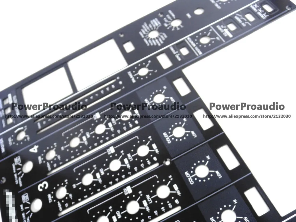 DNB1186 Metal Large Panel Plate For DJM-900NEXUS DJM-900 DJM900SRT